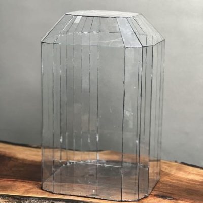 شیشه تراریوم‌چندضلعی طرح گنبد کرو