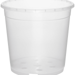 Clear Orchid Pot