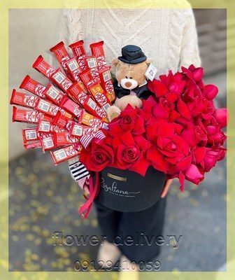 گلفروشی نزدیک قصابی فرشته