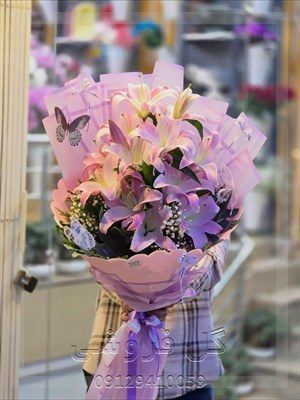 گلفروشی نزدیک در سعادت آباد