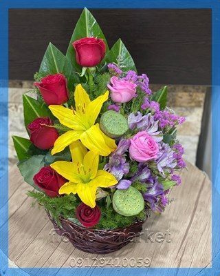 گلفروشی نزدیک چشم پزشک ایت الله کاشانی