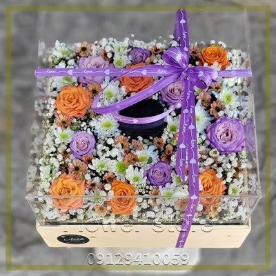 گلفروشی نزدیک چشم پزشکی غرب صادقیه