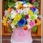 گل فروشی رز سرخ