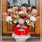 گل فروشی رز قرمز