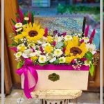 گل رز در گل فروشی