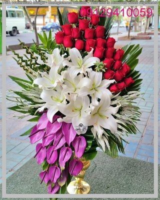 گل فروشی رز آبی فیروزکوه