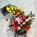 گلفروشی نزدیک خیابان چهارباغ