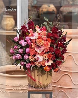 گلفروشی نزدیک خیابان چهاردانگه