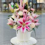 گلفروشی نزدیک کوچه ی مقدم