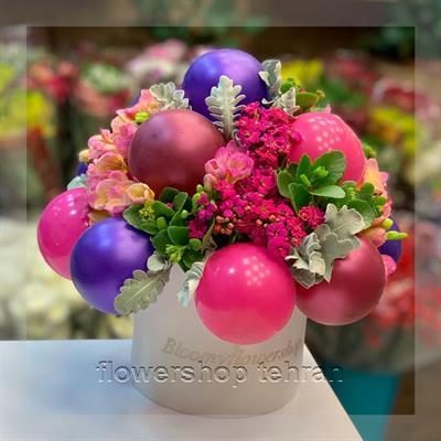 دسته گل شیشه ای مناسب شرکت‌ها، مطب‌ها و فضاهای اداری