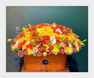 شاخه گل تولد شیک و جمع‌وجور برای سورپرایز در محل کار یا خانه