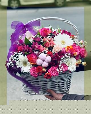 گل رز لب ماتیکی صورتی مناسب شرکت‌ها، مطب‌ها و فضاهای اداری