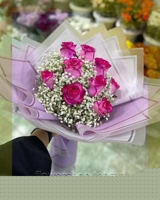 سفارش حلقه گل به‌صورت اینترنتی و دریافت در همان روز