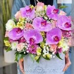 گلفروشی نزدیک نمایشگاه نوشت افزار