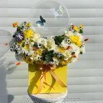 ارسال به‌موقع دسته گل کوچک برای عرض تسلیت برای شروع یا میانه مراسم ترحیم