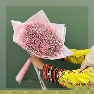 دسته گل خواستگاری با پول با ترکیب رنگ جذاب و ماندگار