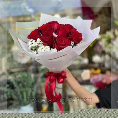 اگر وقت رفتن به گلفروشی را نداری، دسته گل خواستگاری با گل مریم را اینترنتی سفارش بده