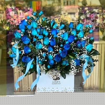 ترکیب جذاب سبد گل برای عیادت بیمار برای هدیه، دکور یا میز پذیرش