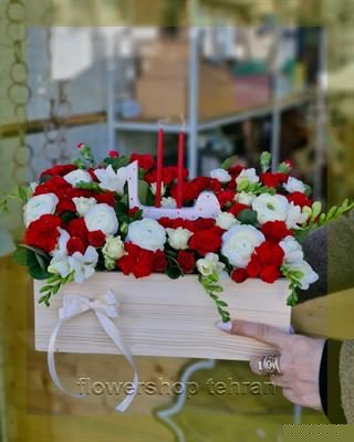 سفارش قیمت سبد گل زیبا با ارسال سریع و بسته‌بندی شیک