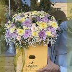 گل زیبا برای تولد شیک و جمع‌وجور برای سورپرایز در محل کار یا خانه